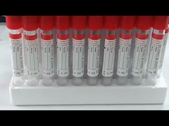 Tubes de prélèvement sanguin jetables de 1 à 10 ml, en verre plat, PET, injection en plastique