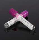 Best selling hospital medical supplies vacuum blood colletion tube EDTA K3 EDTA K2 purple tube