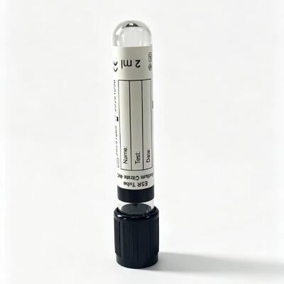3.8% Sodium Citrate ESR Tubes with Black Stopper: Dedicated Collection for Westergren & Automated Methods