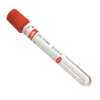 Disposable 1 - 10 Ml Blood Collection Tube Plain Glass PET Plastic Injection