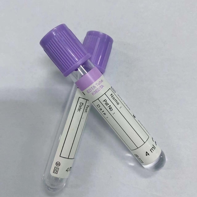 Tube à essai clinique de biochimie de système de collection de sang de vide médical