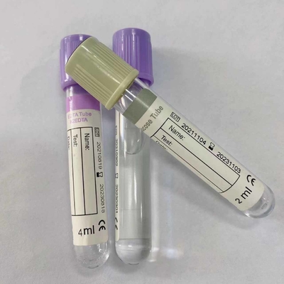 Tube 1 de collection de sang de vide d'échantillon d'utilisation de laboratoire - 10ml