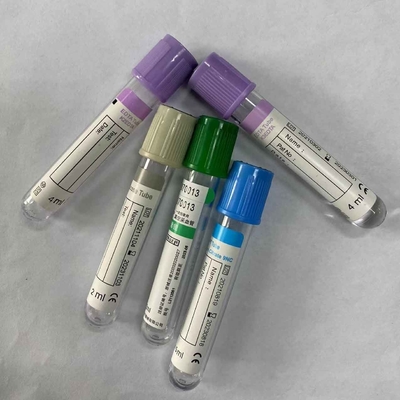 1 - tubes de 10ml pinte pour l'essai vacuum blood colletion tube de collection de prise de sang