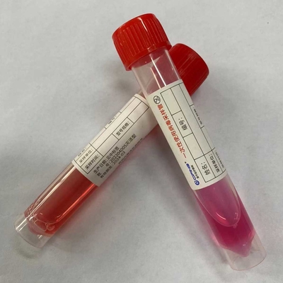 Essai jetable mélangé B-12.0 en plastique du tube d'échantillonnage de virus COVID 19