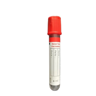 Tube de plaine de collection de sang de laboratoire 10 ml de sang aucun additifs