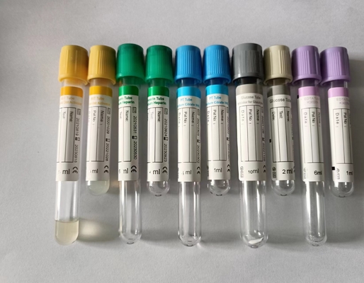 Tubes de collecte sous vide jetables Ce sang Edta K2 K3