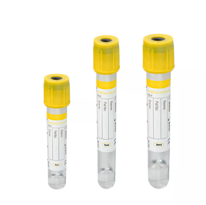 Séparation médicale en plastique de sérum en verre SST de tube de collection de sang de caillot de gel d'hôpital