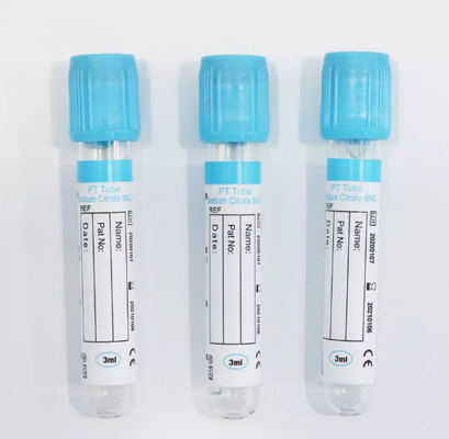 Tube de pinte de collection de sang avec du citrate sodique 16*100mm ISO13485