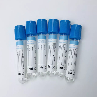 3,2% CE bleu ISO13485 de vide de tube de collection de sang de pinte de citrate sodique