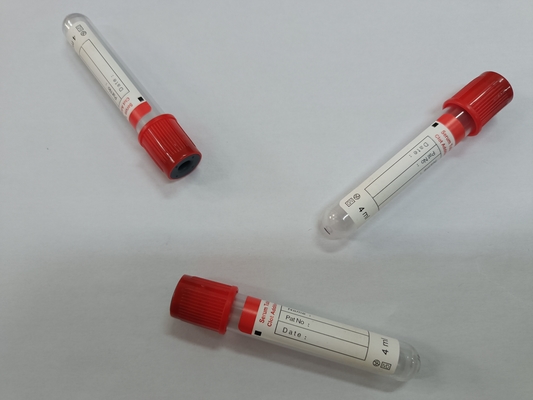 Tube clair en verre de coagulation d'ANIMAL FAMILIER pro avec la taille adaptée aux besoins du client