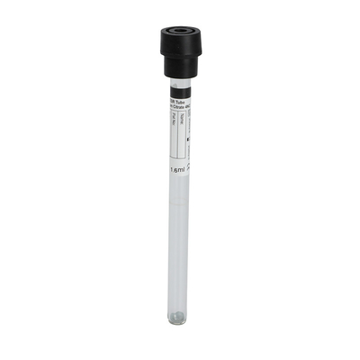 Tubes à vide de prélèvement de sang ESR à plafond noir avec additif de citrate de sodium