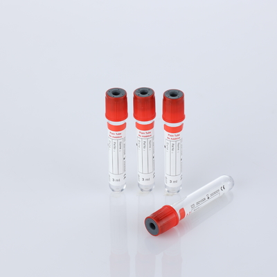 Consommables médicaux Pas de tube additif 1 - 10 ml Vacuum de prélèvement de sang tube simple