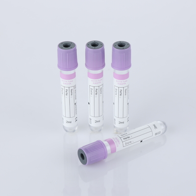 K2 / K3 EDTA Vacuum Tubes de prélèvement de sang Produits médicaux à usage unique Réservoir de prélèvement de sang