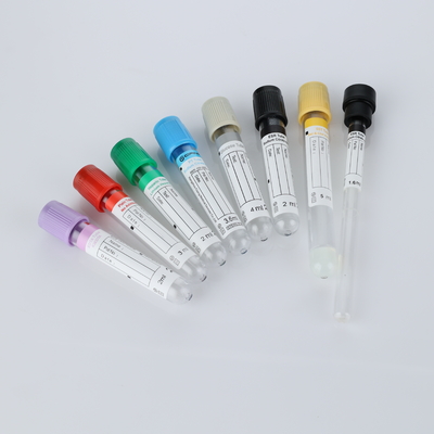 Tubes de prélèvement de sang stériles et jetables Tubes de prélèvement de sang personnalisées médicales