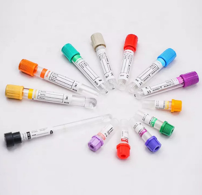 Tubes de prélèvement de sang K2 K3 EDTA à usage unique pour usage médical Approuvé CE