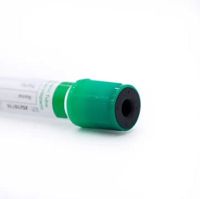 1 à 10 ml de PET à usage unique Prélèvement sanguin sous vide Lithium héparine tube vert