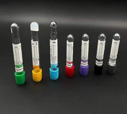fournitures médicales jetables tubes de prélèvement sanguin à vide stériles personnalisés