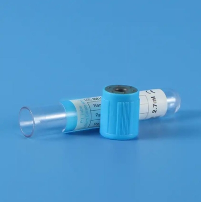 Citrate de sodium 9 1 tube en design bleu-top parfait pour les tests PT et APTT