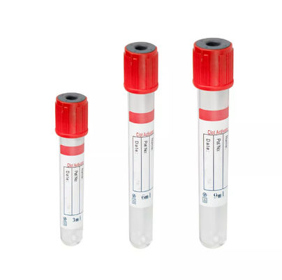 Tubes de prélèvement de sang ordinaires de différents volumes et tailles pour différents tests