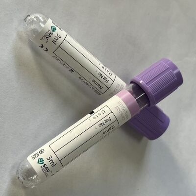 EDTA K2/K3 Vacuum Blood Collection Tube for Hematology Testing