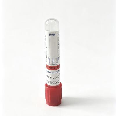 Tubes de prélèvement sanguin sous vide pour le prélèvement de plasma Volume 1-10 ml